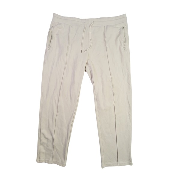 Goodfellow & Co Other - Goodfellow & Co Men's Jogger Sweatpants XL Cream Off-White Zip Pocket Q14